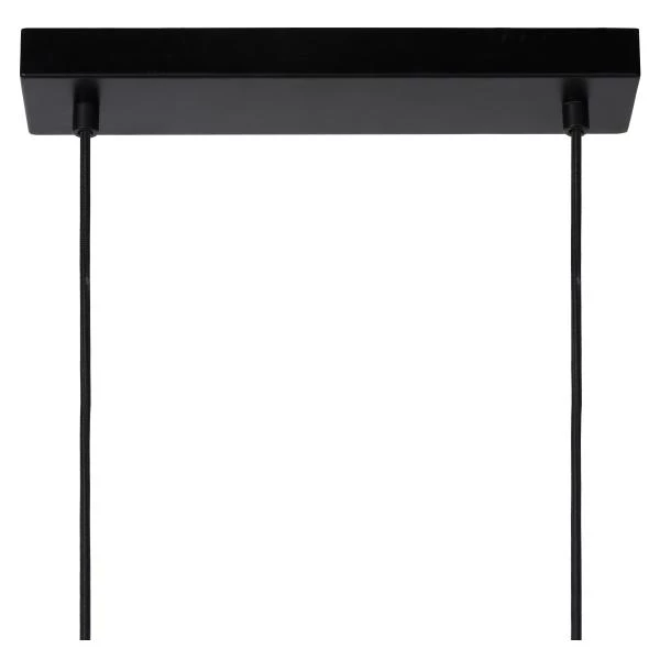 Lucide BASKETT - Pendant light - 4xE27 - Black - detail 1